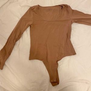 Banana Republic cotton modal long sleeve bodysuit